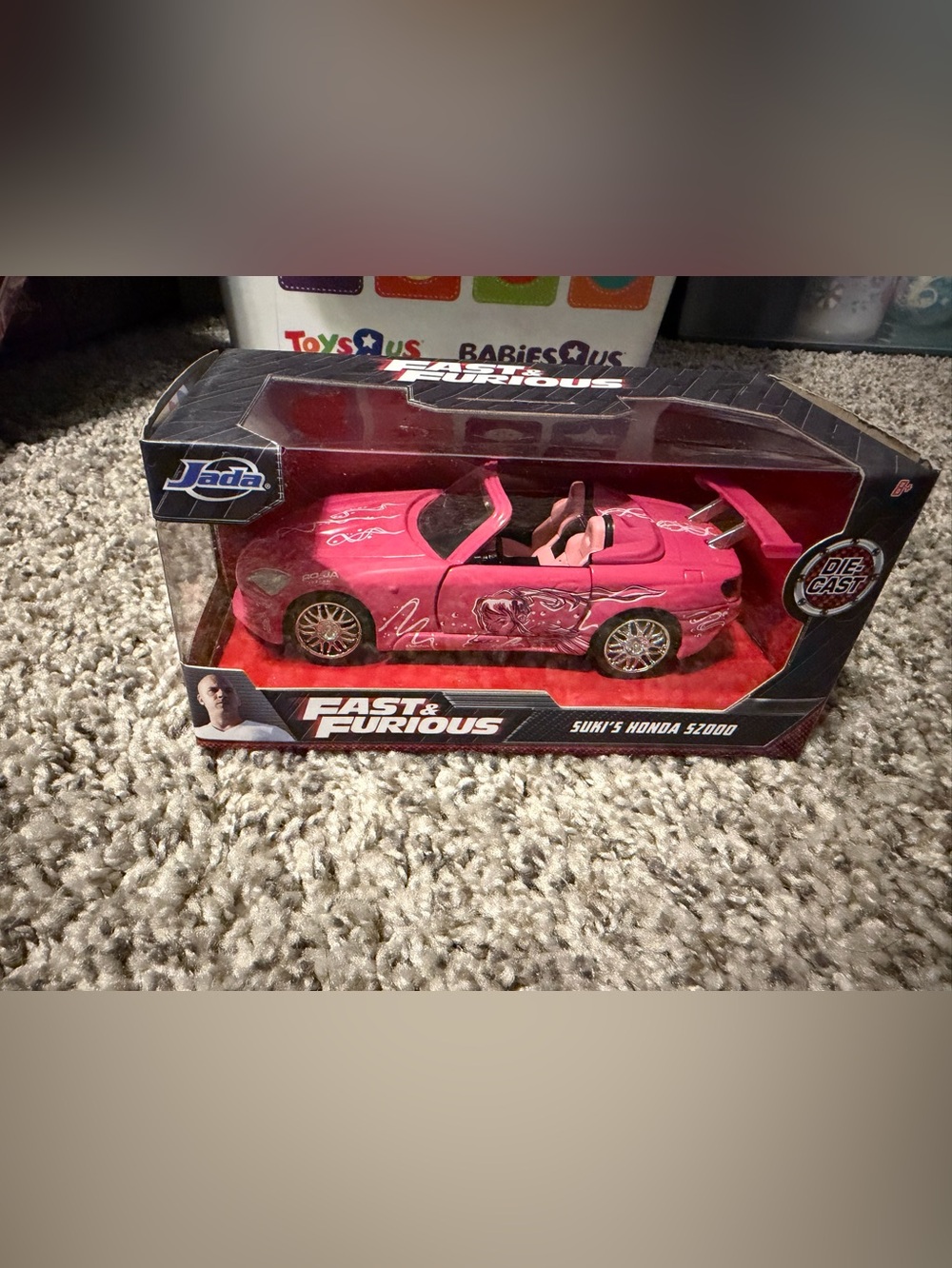 Suki's Honda S2000 Pink Die-Cast Toy Car